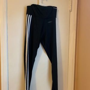 Full Length Black Adidas Leggings